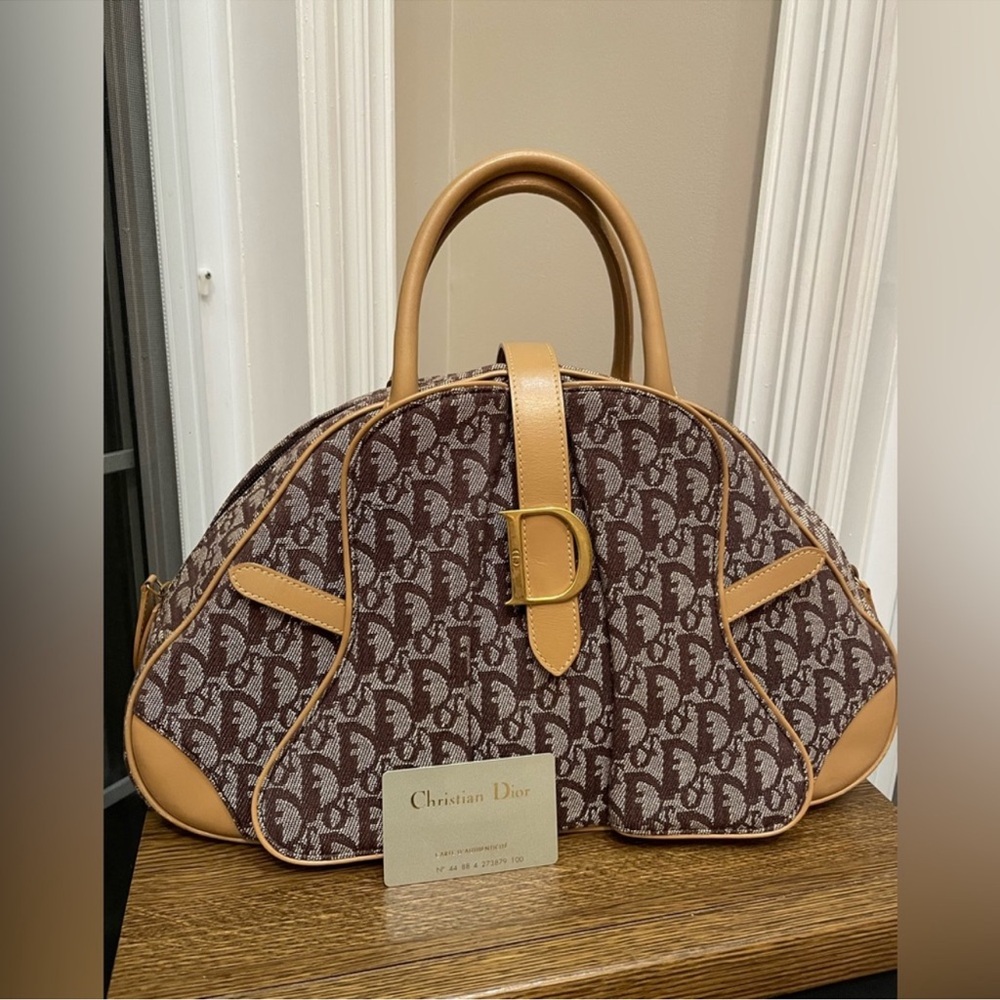 💕Dior Monogram Saddle Bowler